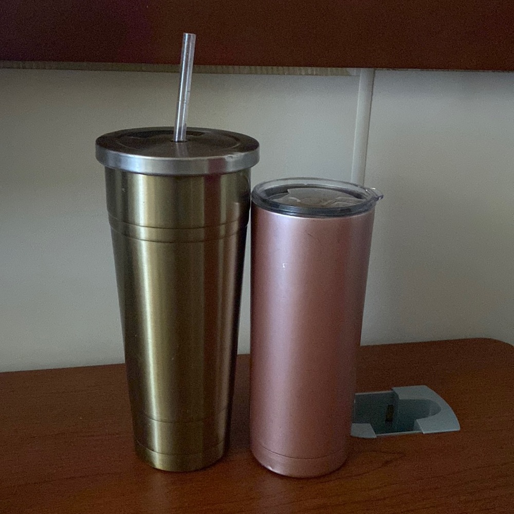 Two tumblers